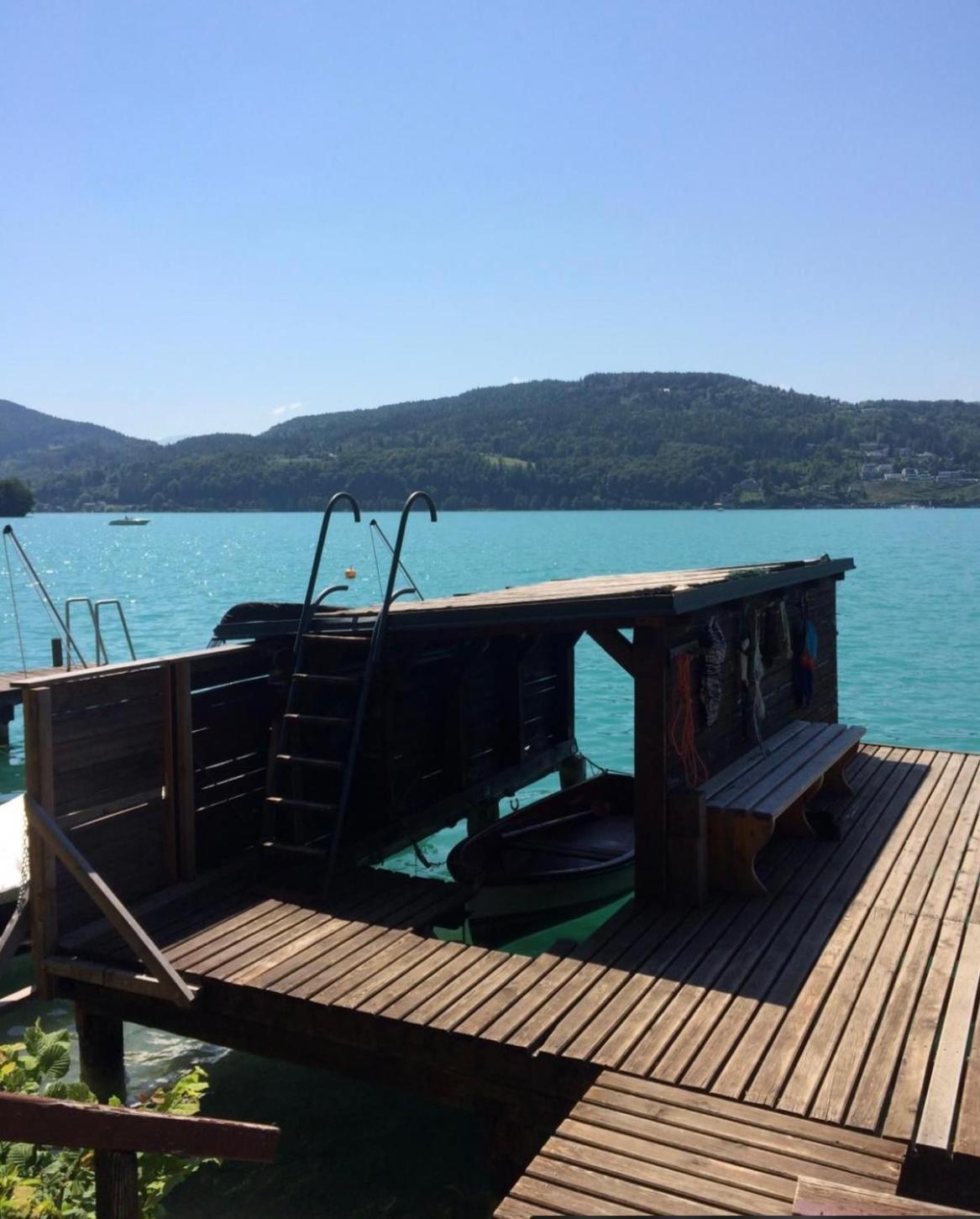 Апартаменты Seehaus Hochauer Direkter Seezugang Woerthersee Пёрчах-ам-Вёртерзе Экстерьер фото
